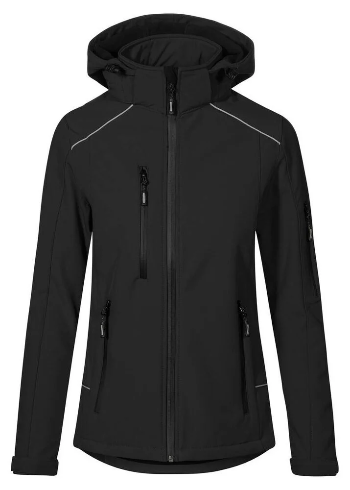 Promodoro PM7865 Softshell Jas Dames – Black