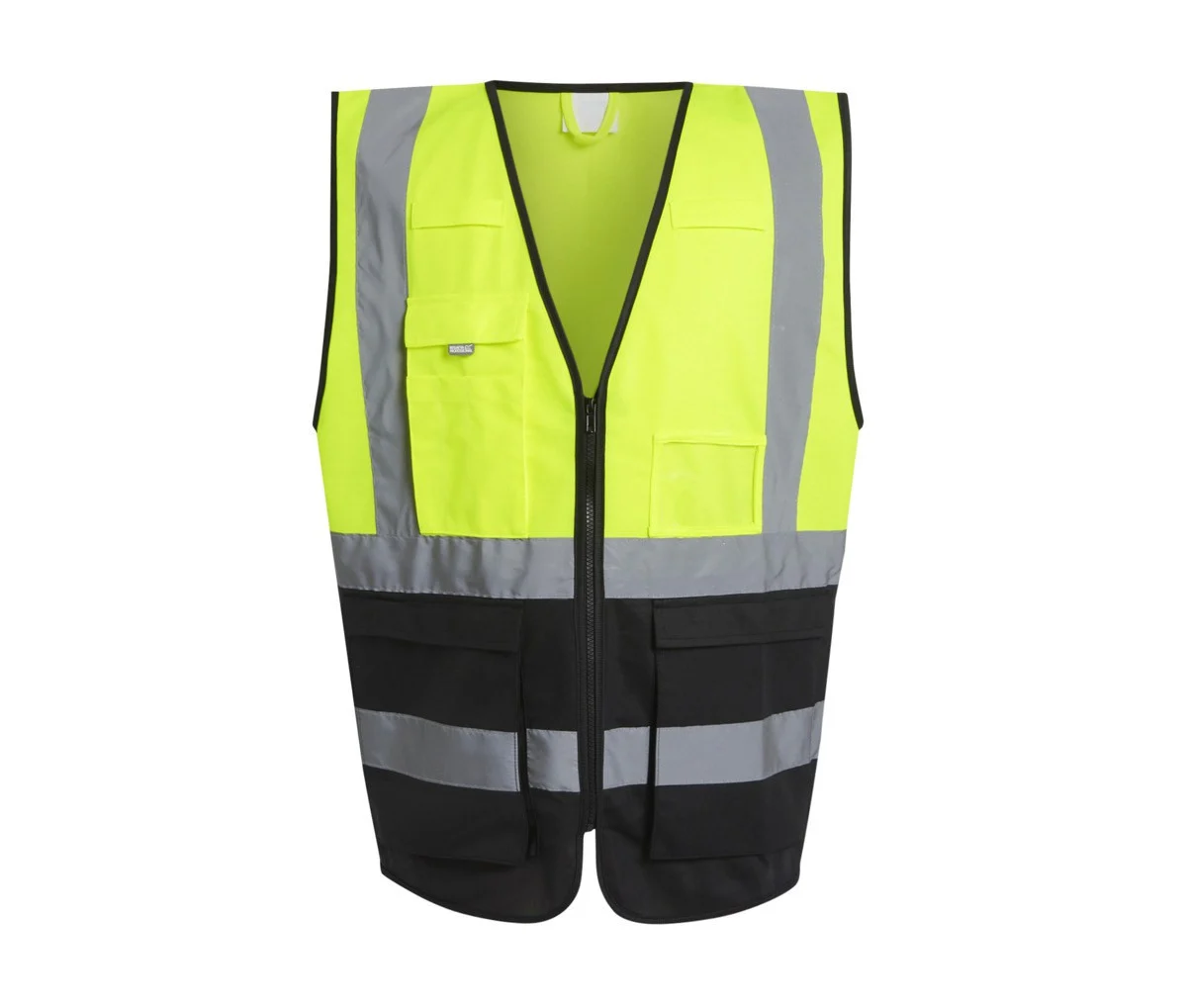 Regatta RGS251 Multi-pocket Veiligheidshesje – Yellow / Black