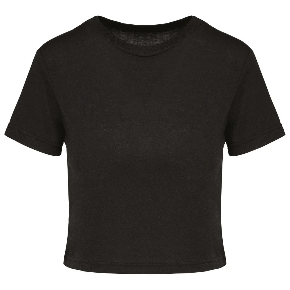 Proact PA4022 Tri-Blend Croptop Dames – Zwart