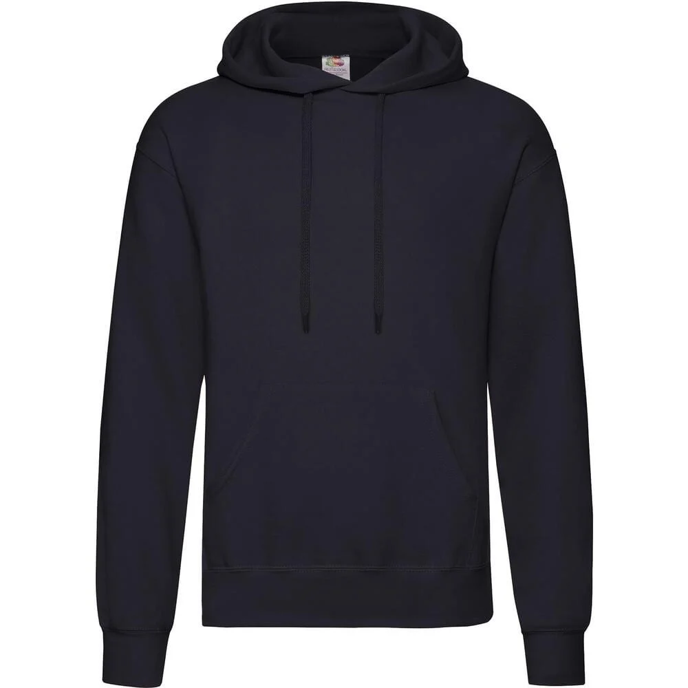 Fruit of the Loom SC270 Hoodie Sweatshirt Deep Navy