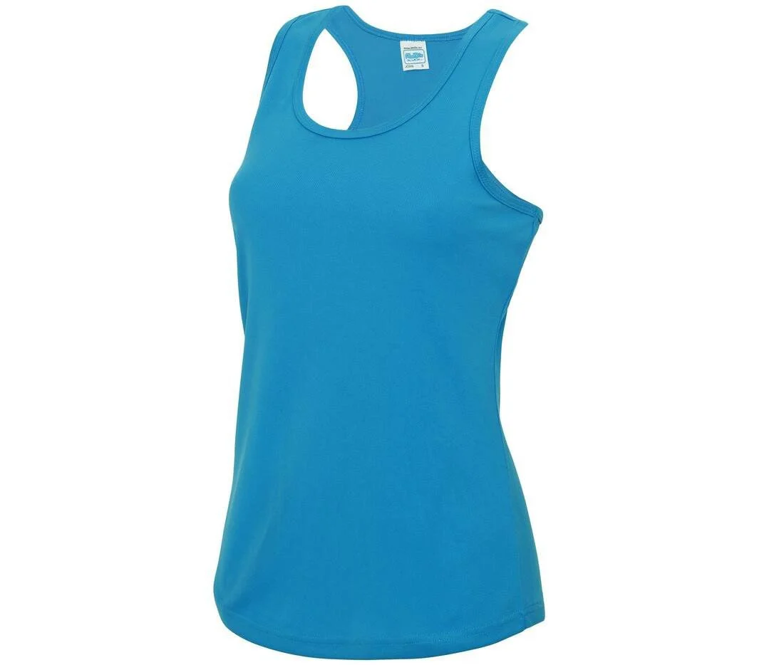 Just Cool JC015 Cool Sporttanktop Dames – Sapphire Blue