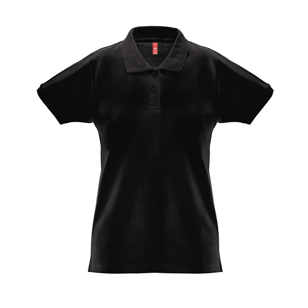 TH Clothes 30262 Polo Dames – Zwart