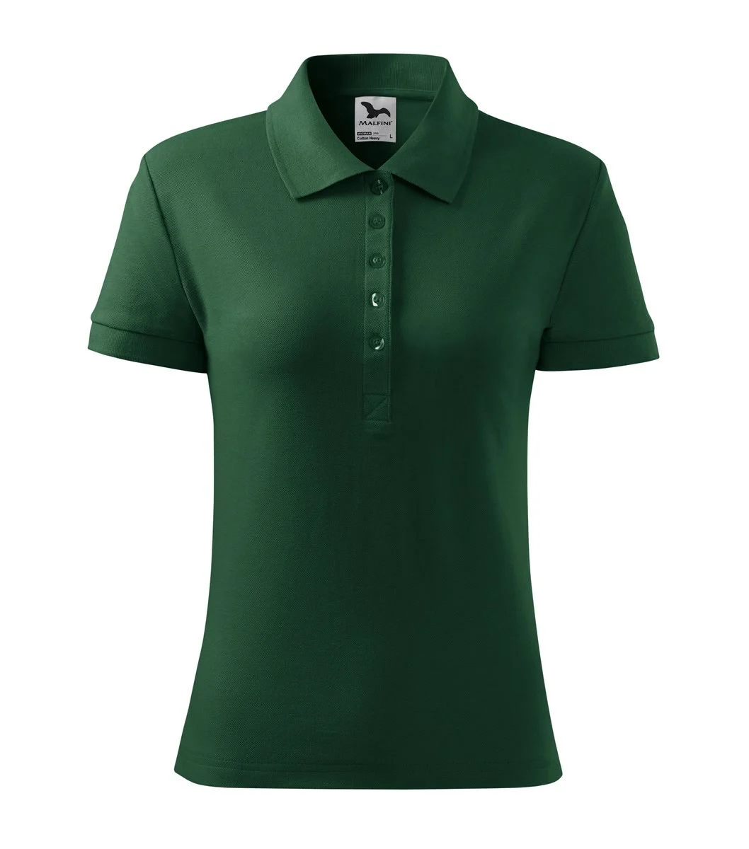 Malfini 216 Heavy Polo Dames – Donkergroen