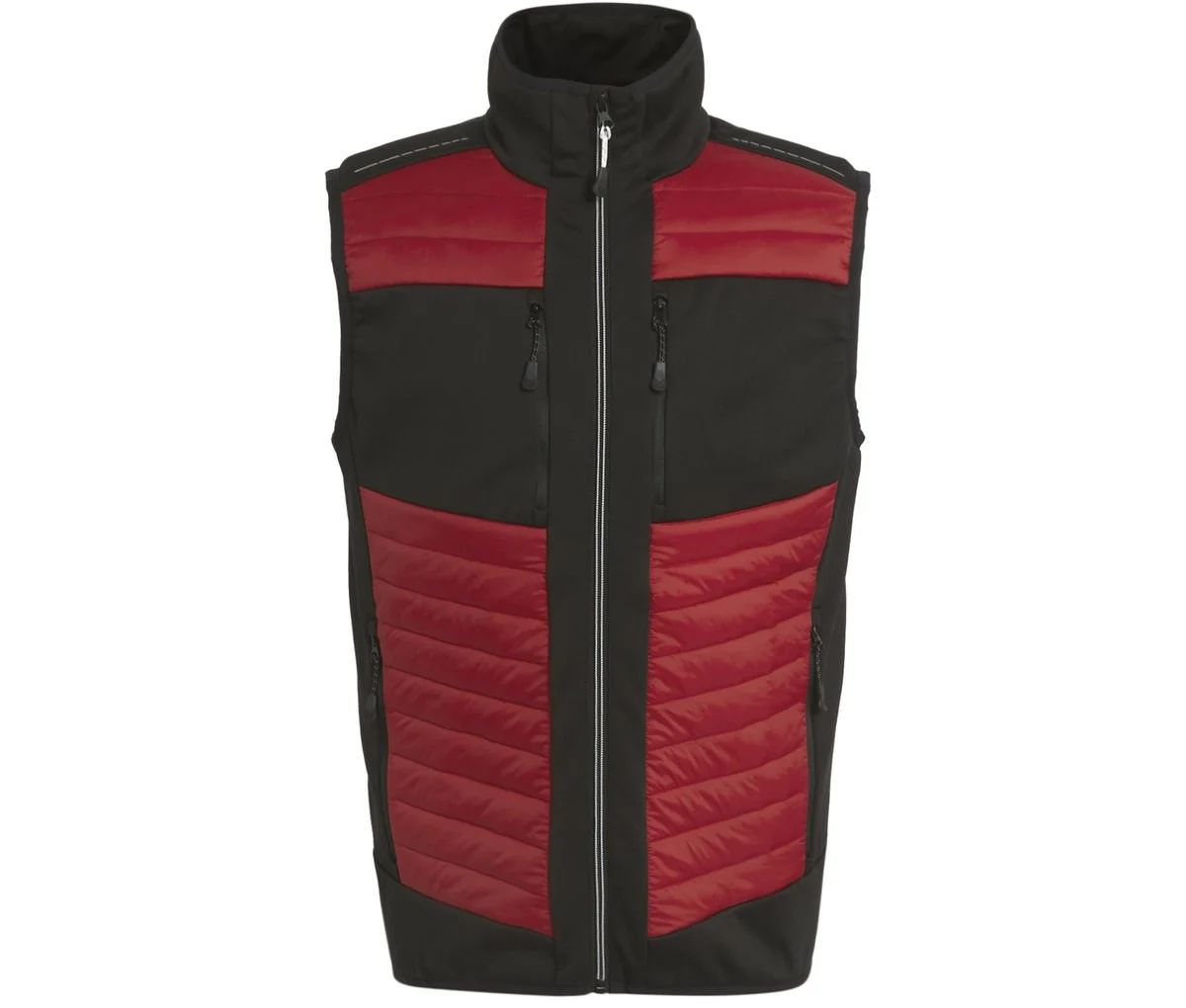 Regatta RGA905 Tweekleurige Stretch Bodywarmer – Classic Red / Black