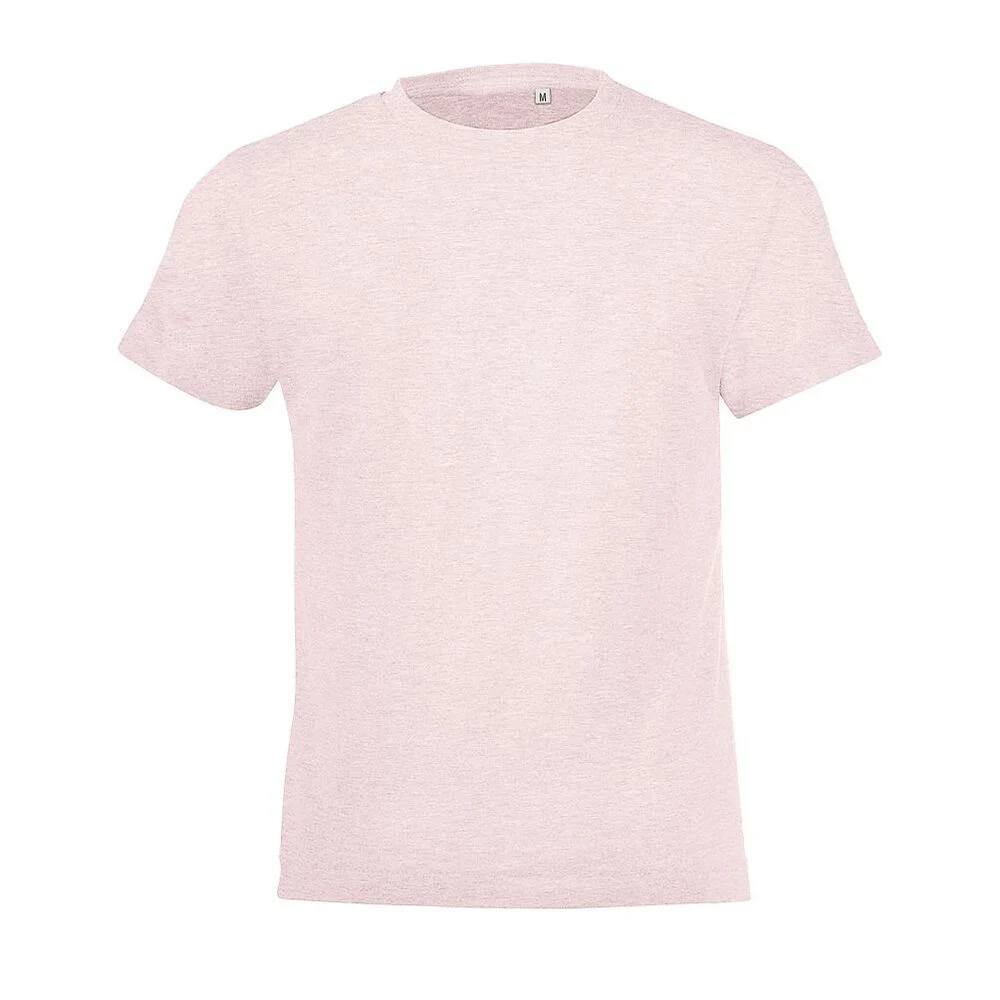 SOL'S 01183 Regent T-shirt Kinderen – Roze melange