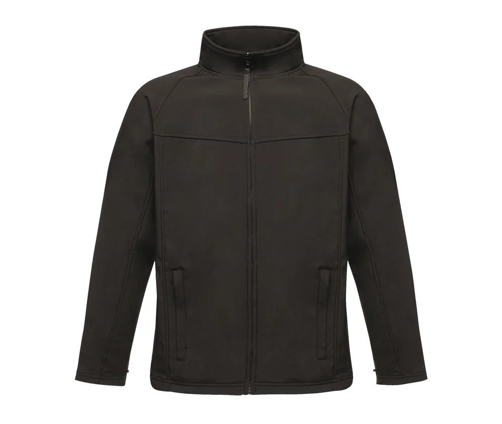 Regatta RGA642 Interactive Softshell Jas Heren – All Black