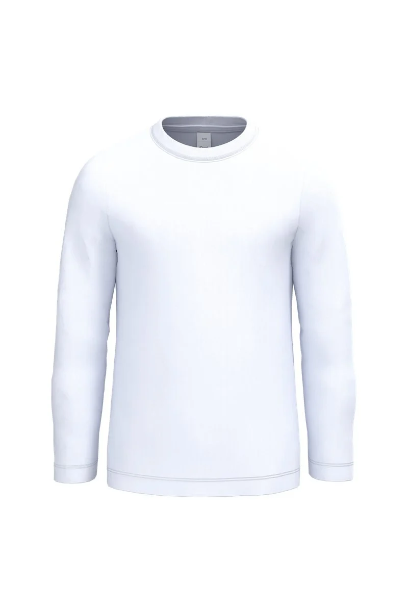 iDeal Basic Brand IB314 T-shirt Lange Mouwen Kinderen – Ideal White