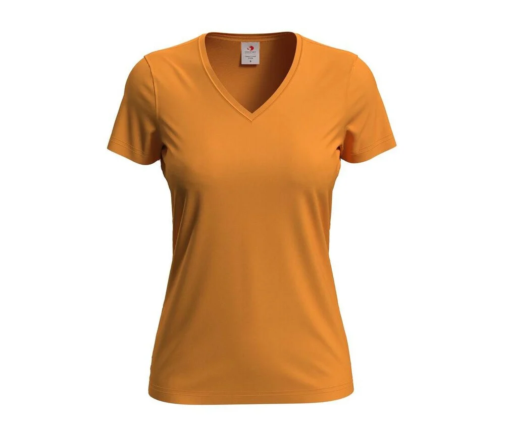 Stedman ST2700 T-shirt V-hals – Oranje