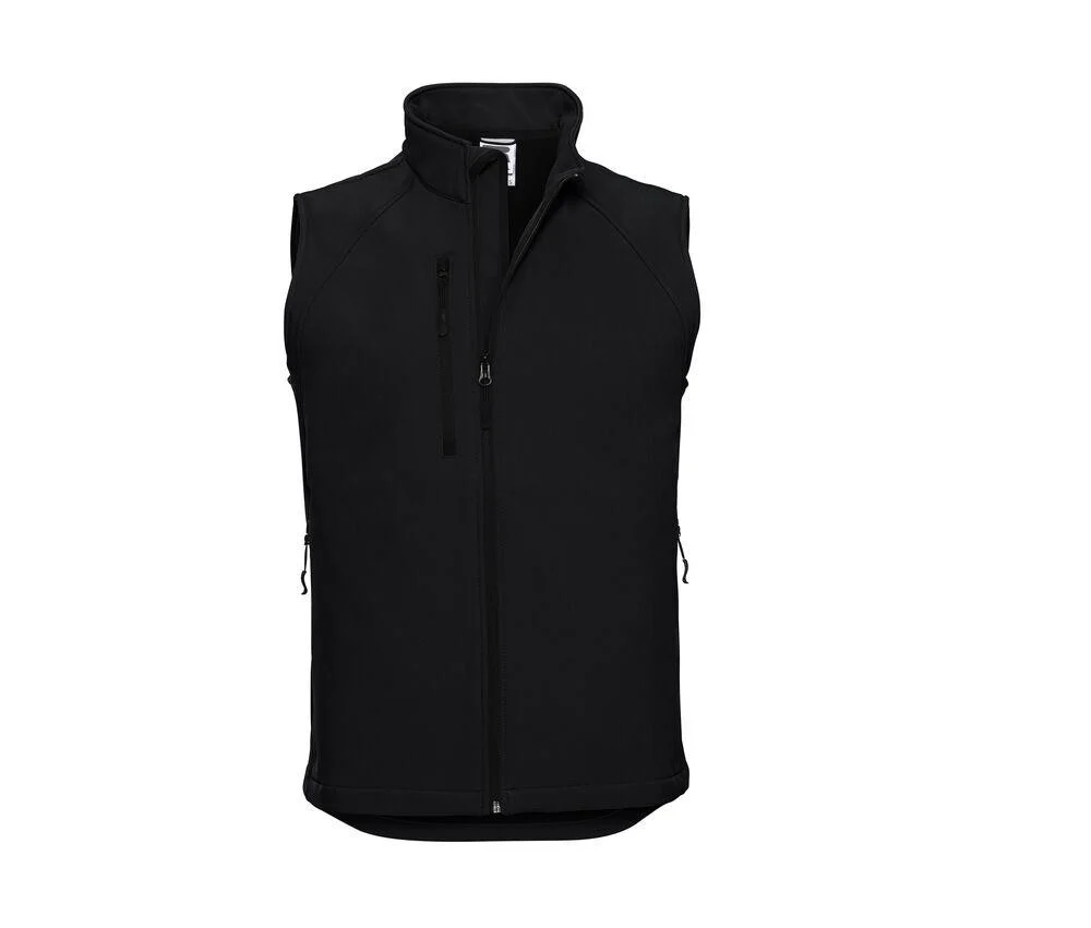 Russell JZ141 Softshell Bodywarmer Heren – Black
