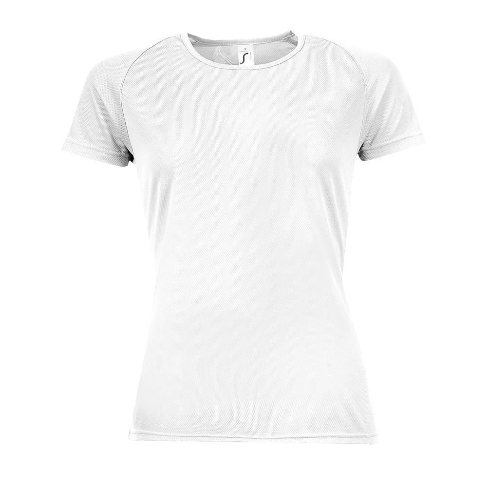 SOL'S 01159 Sport Raglan T-shirt Dames – Wit