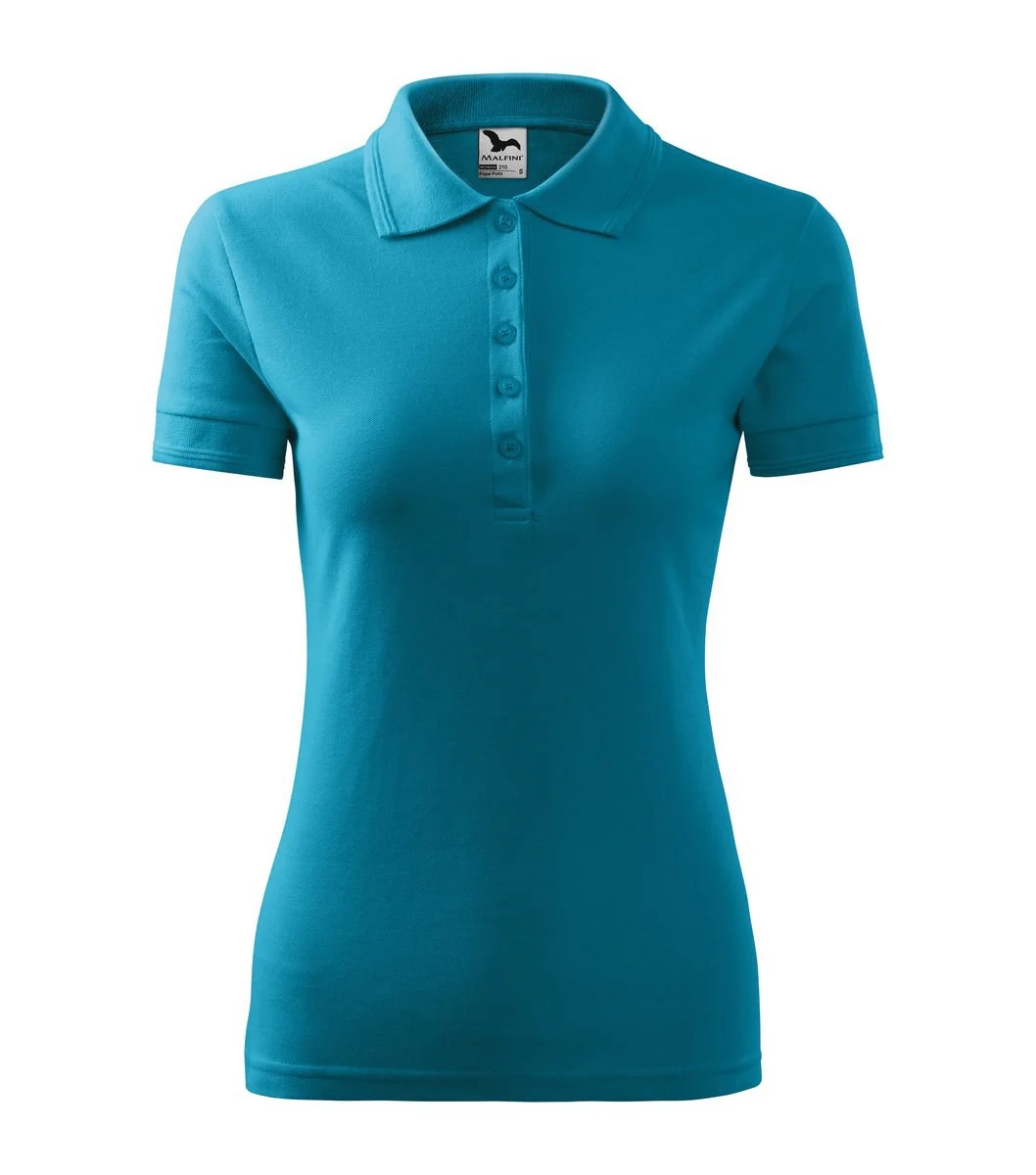 Malfini 210 Polo Dames – turkoois foncé