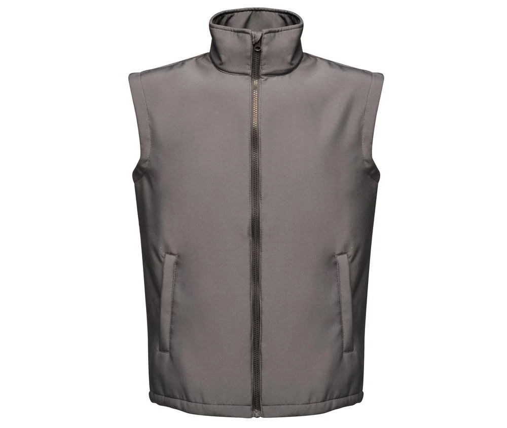 Regatta RGA844 Softshell Bodywarmer Heren – Seal Grey / Black