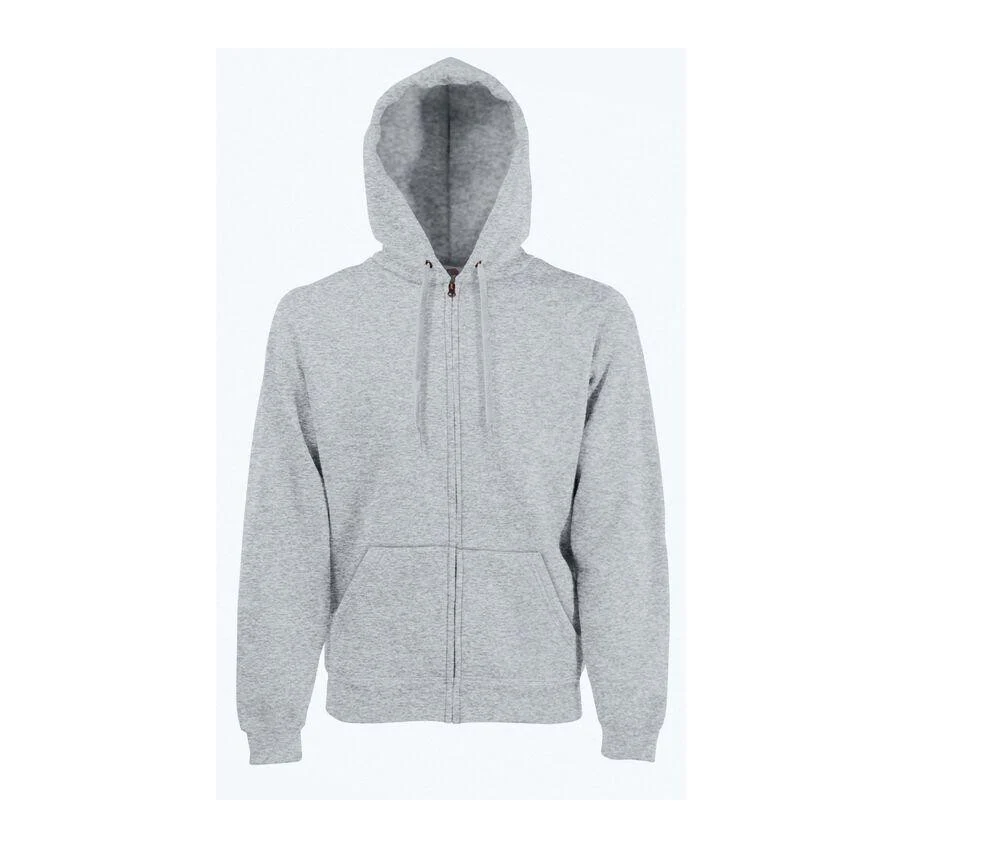Fruit of the Loom SC274 Ritshoodie – Heather Grey