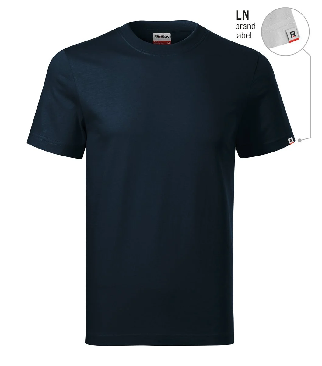 Rimeck R06 T-shirt – marineblauw 02 (merklabel)