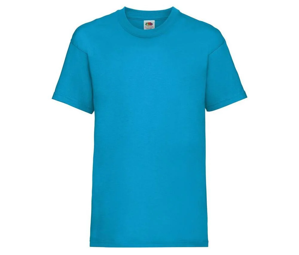 Fruit of the Loom SC231 Valueweight Kinder T-shirt – Azure Blue