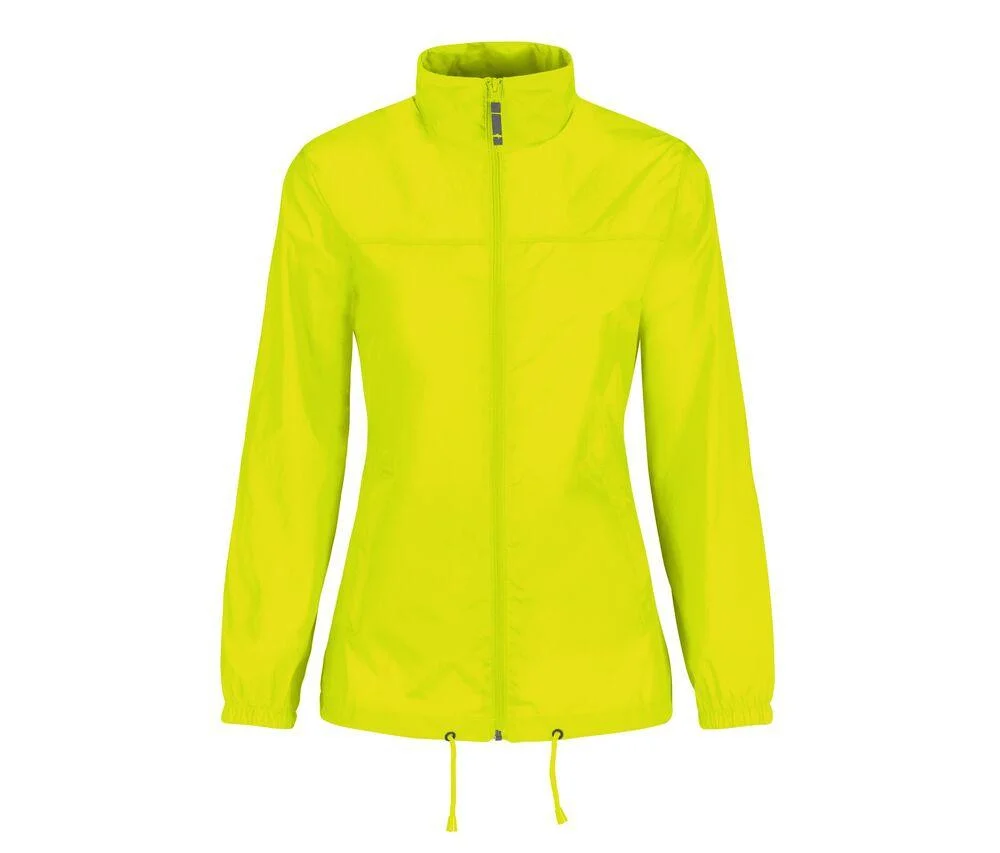 B&C BC302 Sirocco Windjack Dames – Ultra Yellow