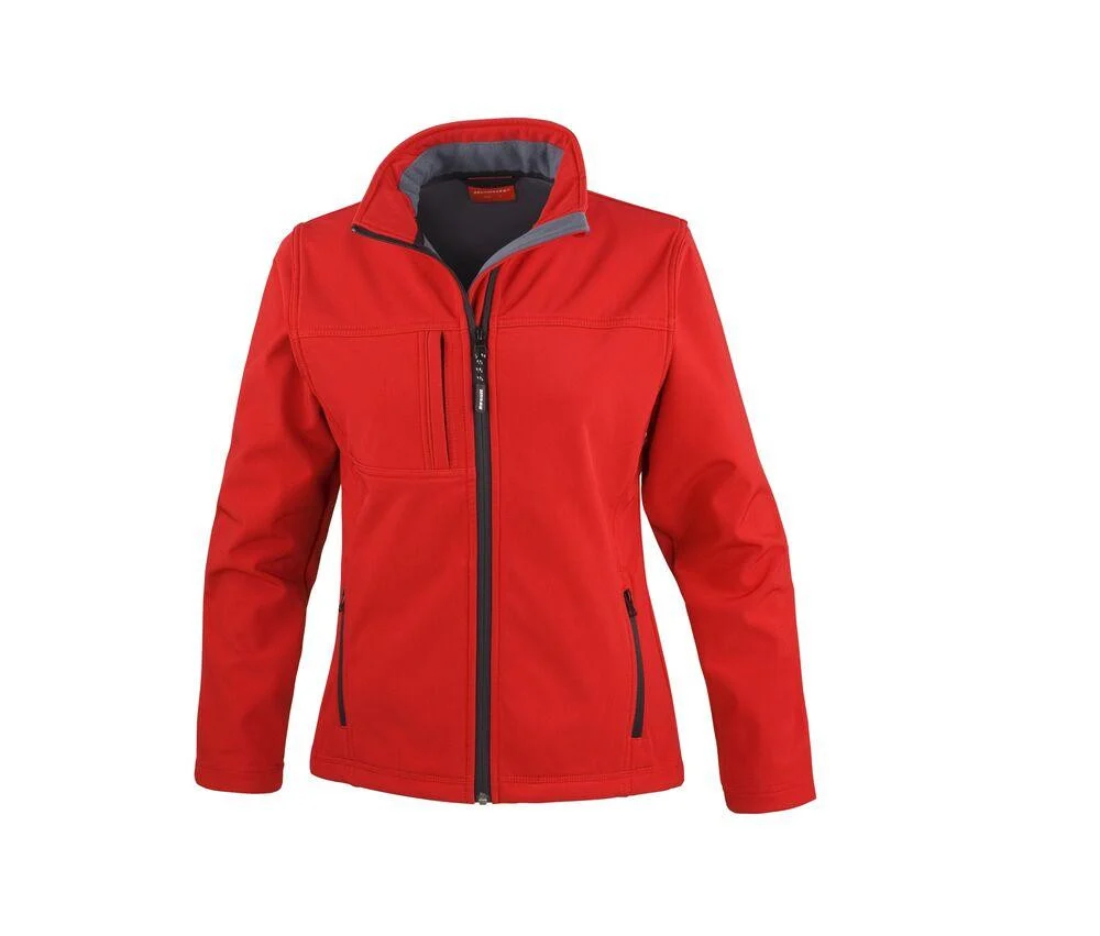 Result RS121F 3-laags Softshell Jas Dames – Red