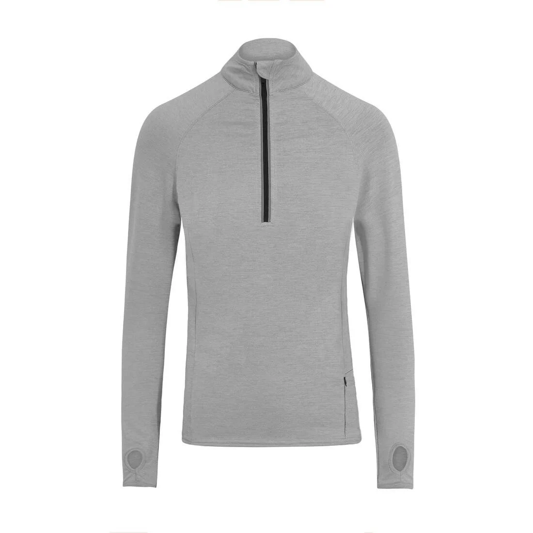 Just Cool JC030 Cool Flex 1/2 Zip Top – Silver Grey