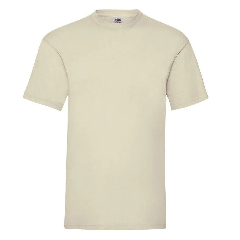 Fruit of the Loom SC230 Katoenen T-shirt – Natural