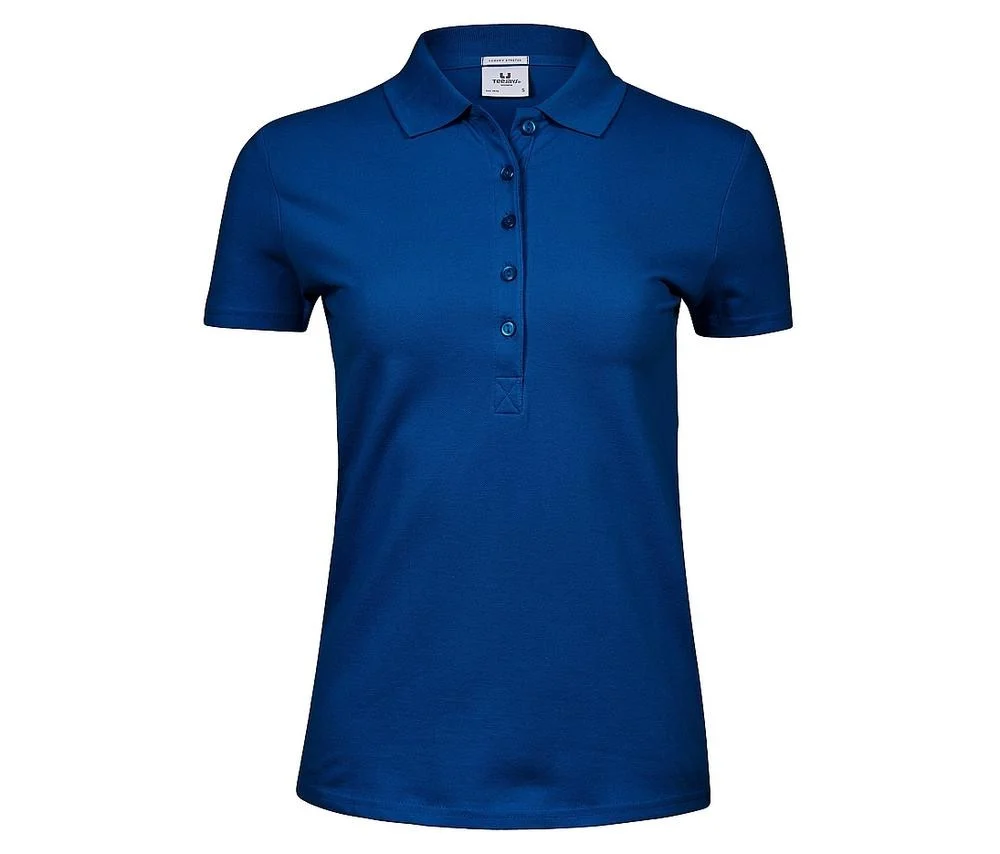 Tee Jays TJ145 Luxury Stretch Polo Dames – Indigo Blue