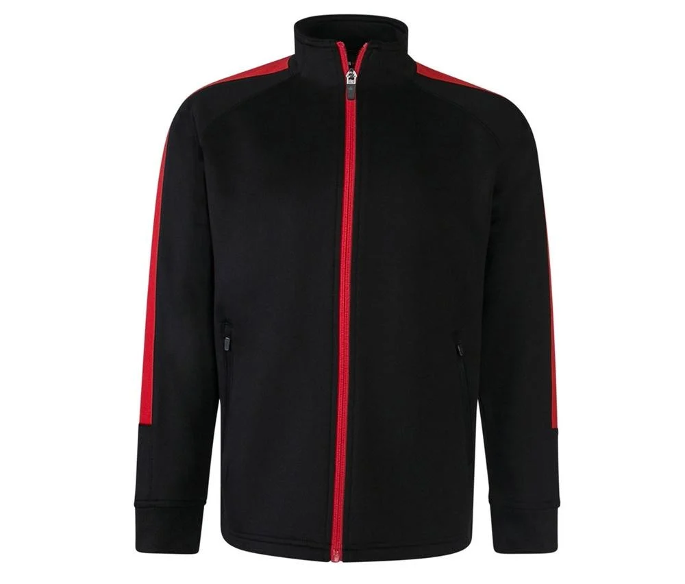 Finden & Hales LV873 Trainingsjack Kinderen – Black / Red