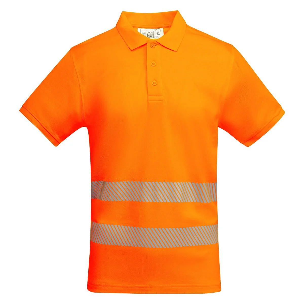 Roly HV9318 Atrio Poloshirt Hoge Zichtbaarheid – Orange Fluor