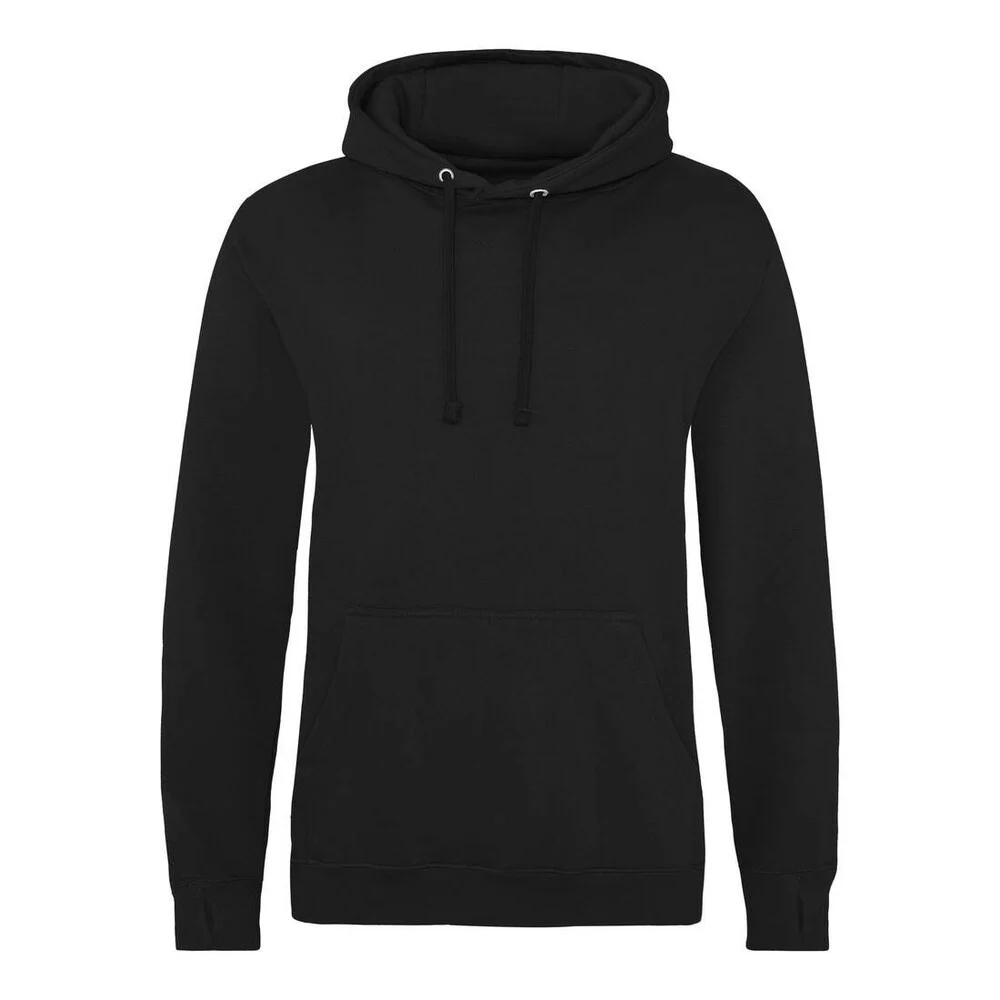 AWDIS JH020 Zware Hoodie – Jet Black