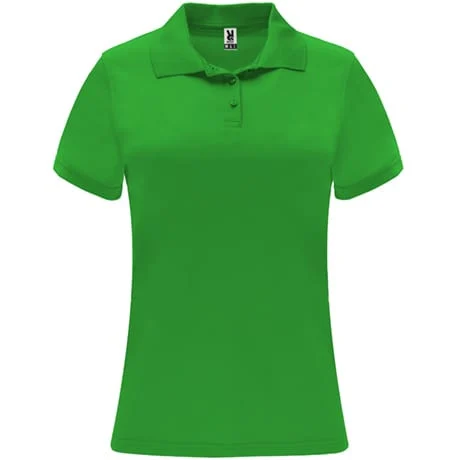Roly PO0410 Monzha Technische Polo Dames – Fern Green