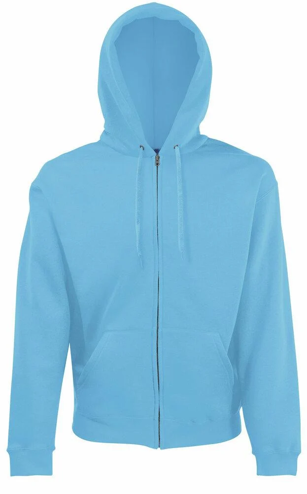 Fruit of the Loom SC374 Ritshoodie Heren – Azur Blue