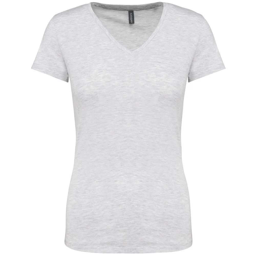 Kariban K381 T-shirt V-hals Dames – As Heide