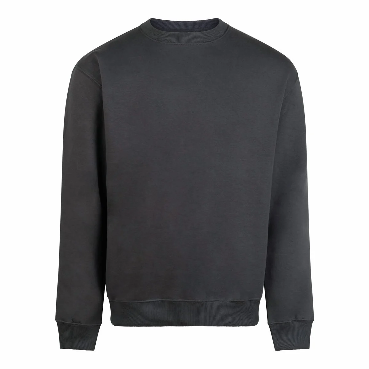 AWDIS JH113 Dikke Crewneck Sweater – Solid Charcoal