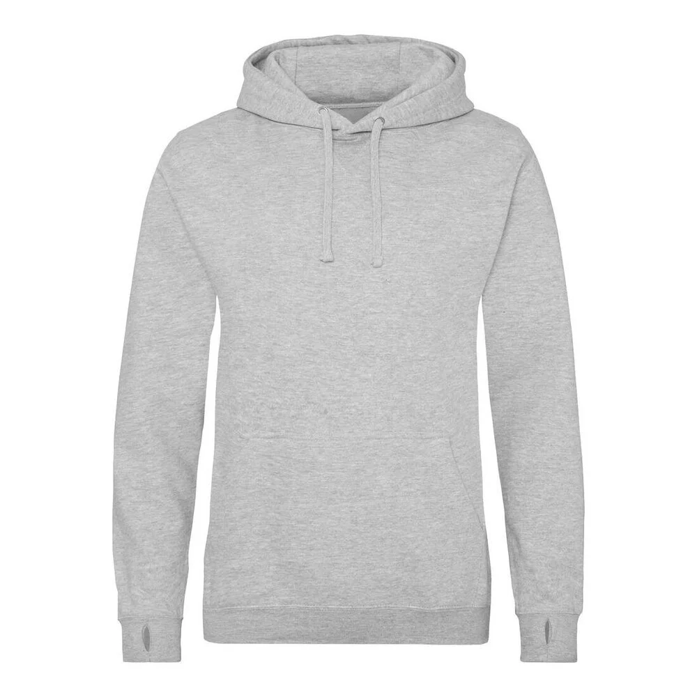 AWDIS JH020 Zware Hoodie – Heather Grey