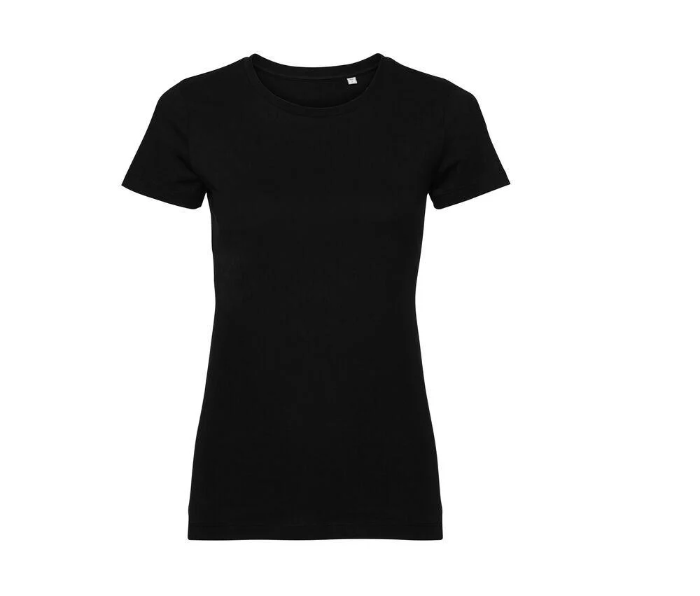 Russell RU108F Biologisch T-shirt Dames – Black