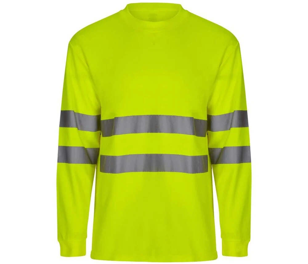 Velilla V35614 Hi-Vis T-shirt Lange Mouwen – Fluogeel