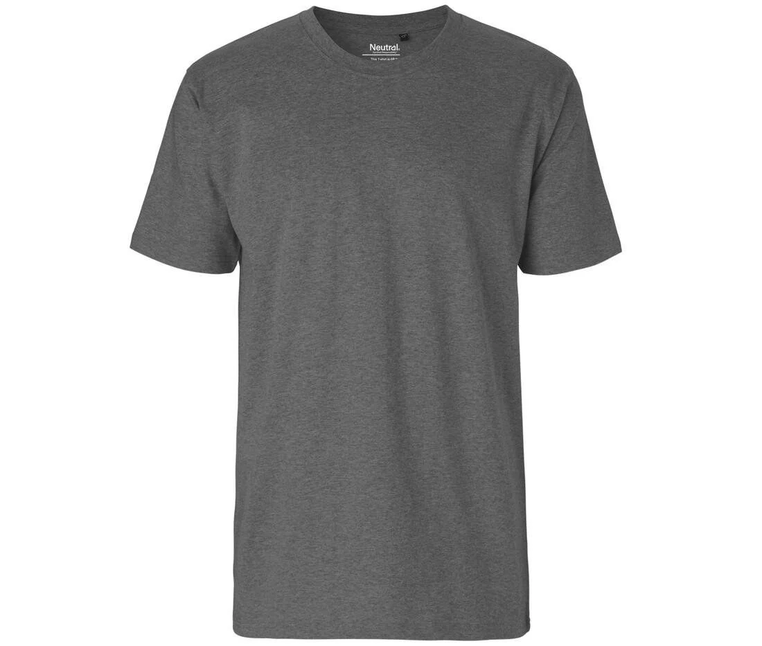 Neutral O60001 T-shirt Heren 180 – Dark Heather