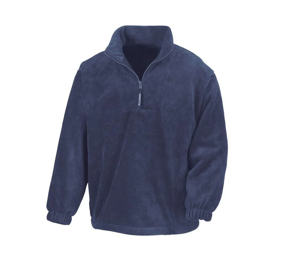 Result RS033 Polartherm Fleecetrui met Rits Heren – Navy