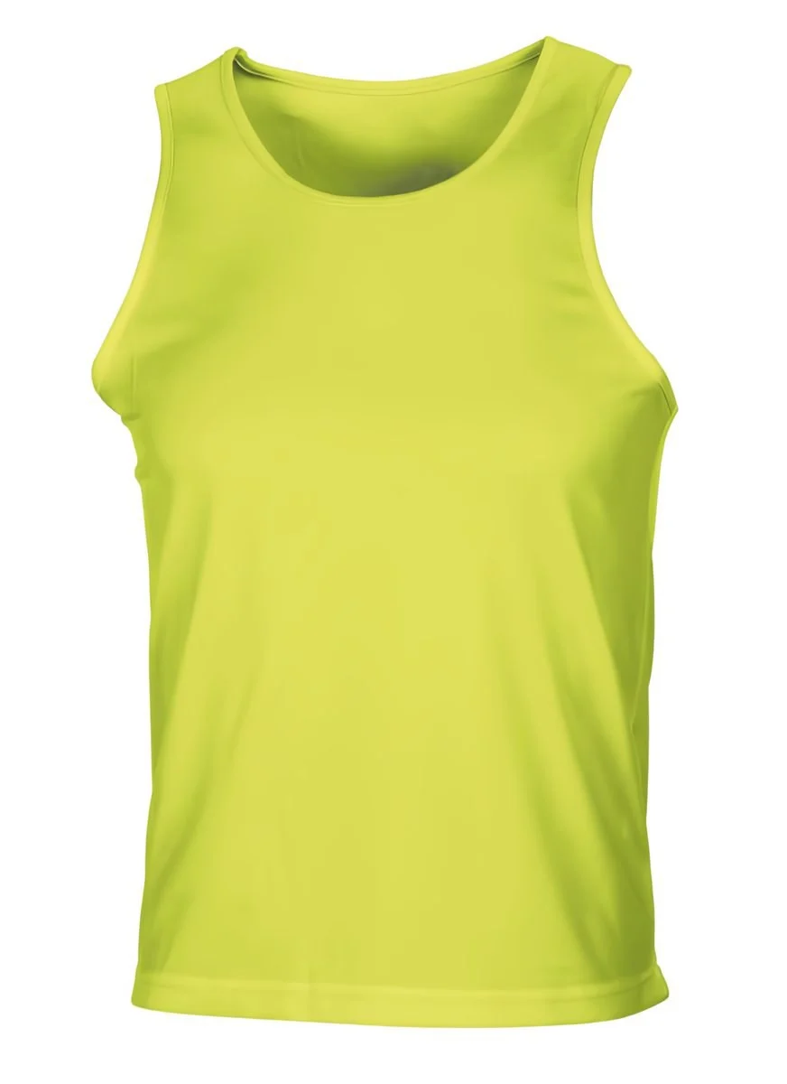Pen Duick PK143 Firstop Tanktop Heren – Fluorescent Yellow