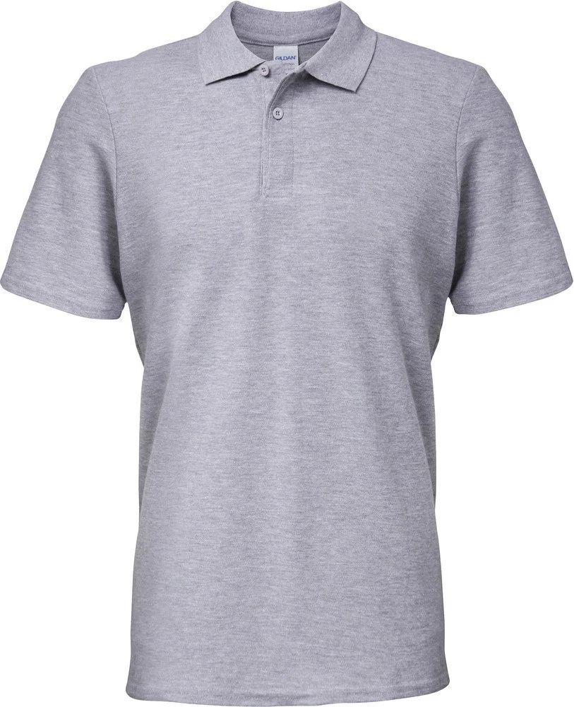 Gildan GI64800 Polo Heren – RS Sport Grijs