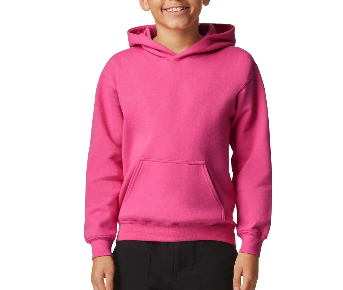 Gildan GNSF5B Kinderhoodie – Pink Lemonade