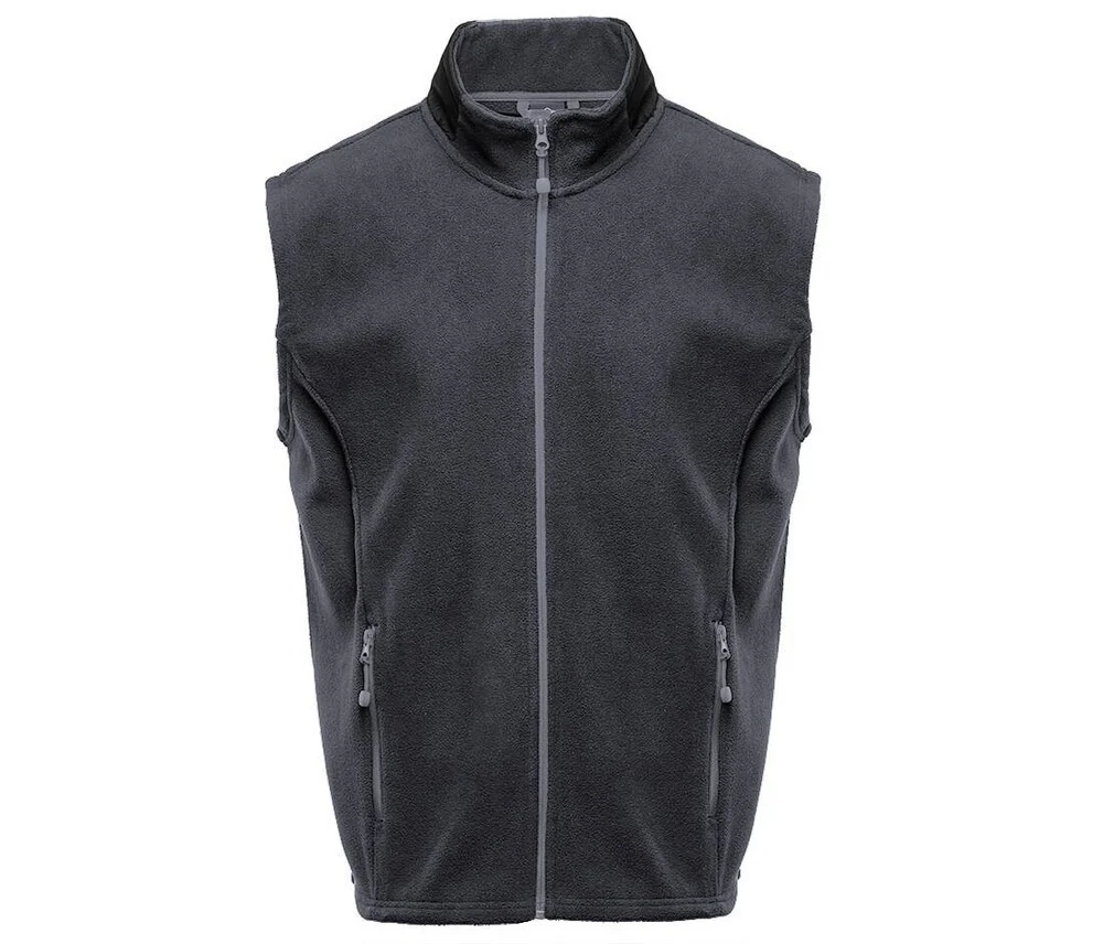 Black&Match BM500 Fleece Bodywarmer – Grey