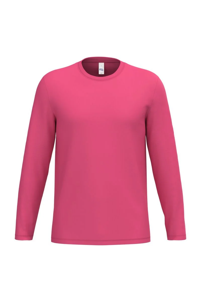 iDeal Basic Brand IB323 T-shirt Lange Mouwen – Ideal Fuchsia
