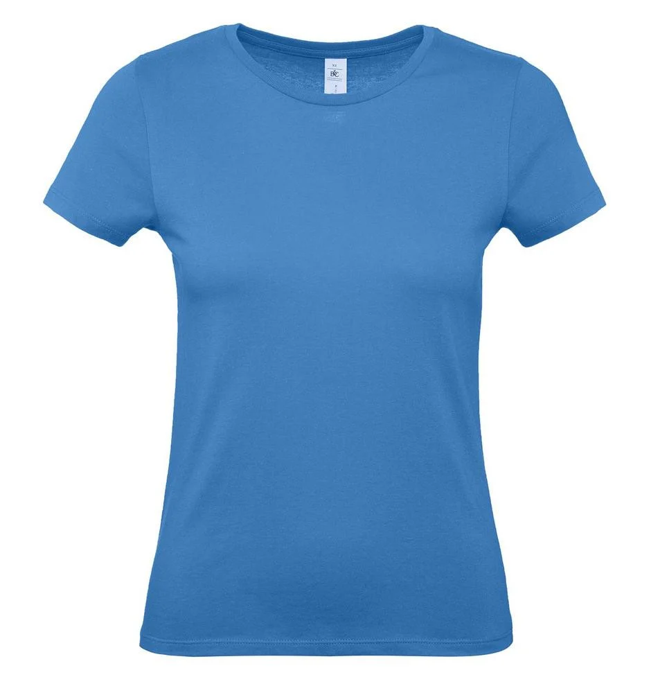 B&C BC02T #E150 T-shirt Dames – Azure