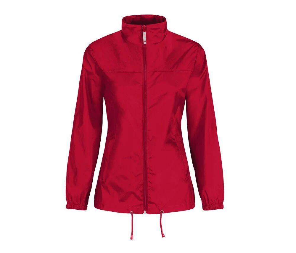 B&C BC302 Sirocco Windjack Dames – Red
