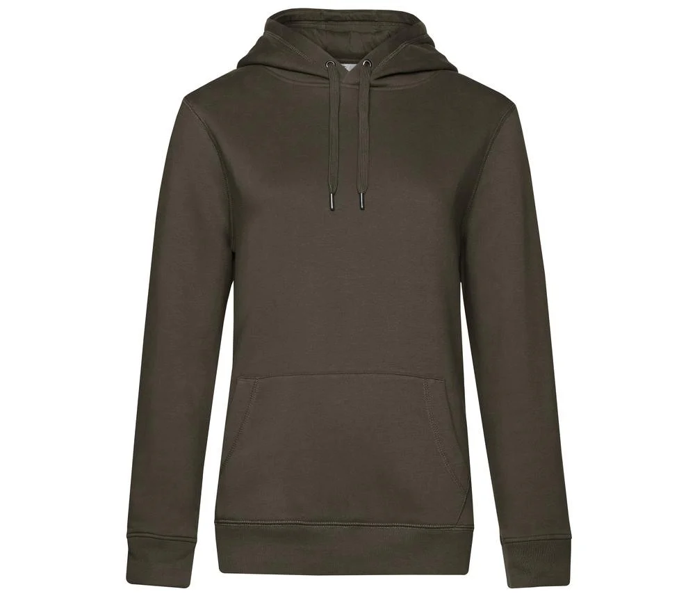 B&C BCW02Q Hoodie Queen – Khaki