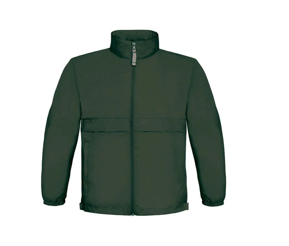 B&C BC301 Sirocco Windjack Kinderen – Bottle Green