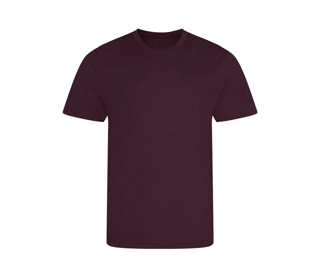 Just Cool JC001 Cool T Sport-T-shirt – Burgundy