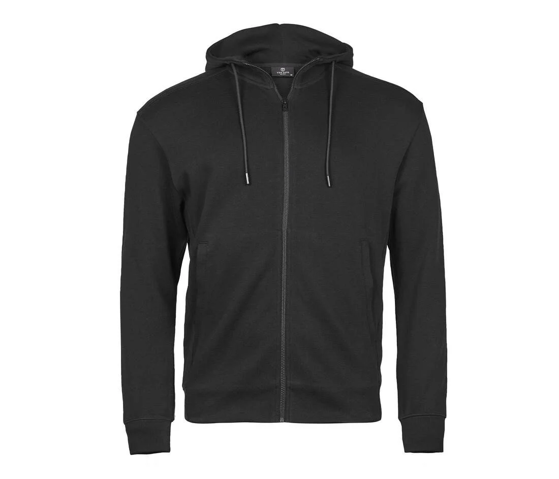 Tee Jays TJ5508 Interlock Hoodie met Rits – Black