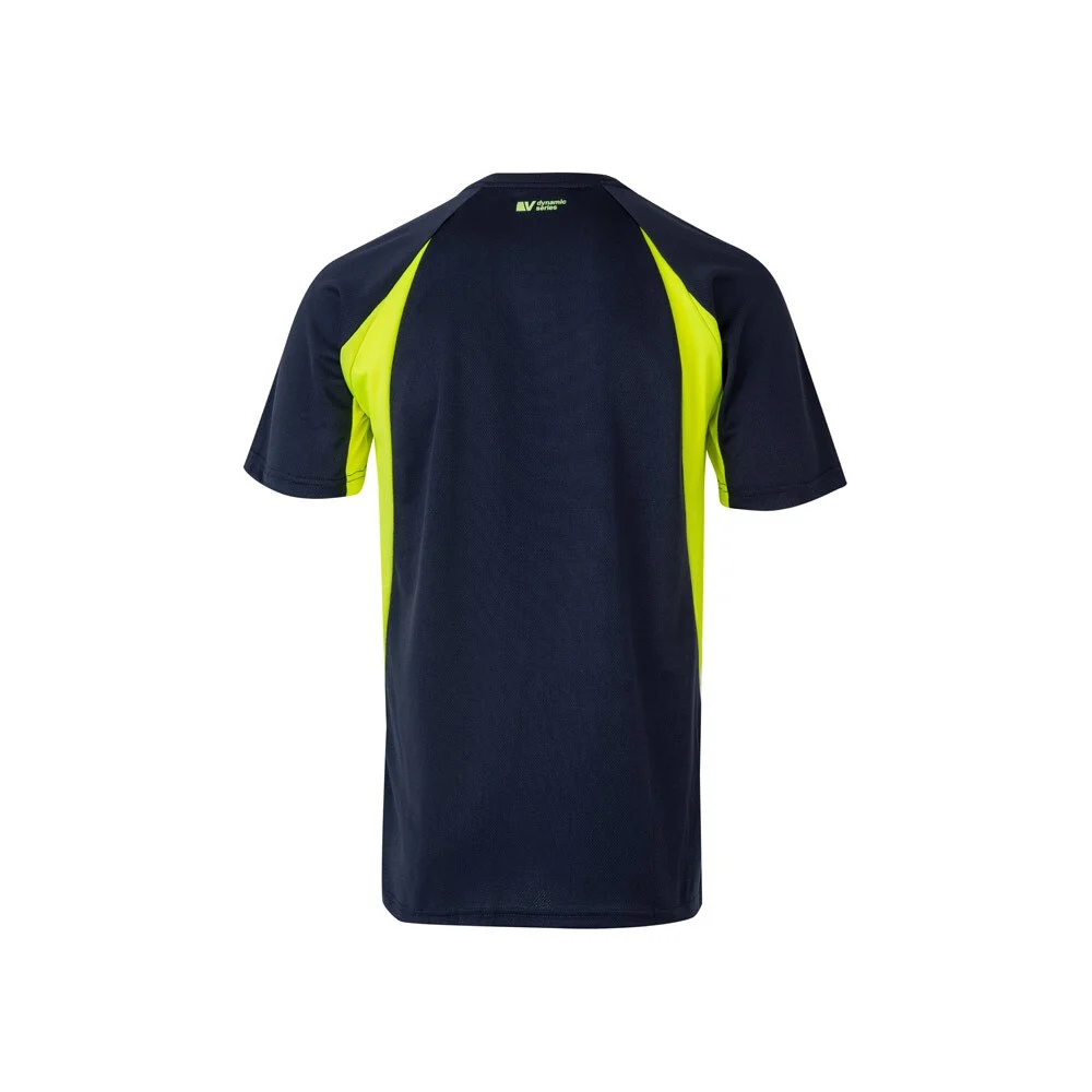 Velilla 36034 Sport Tweekleurig T-shirt – Navy Blue/Light Blue