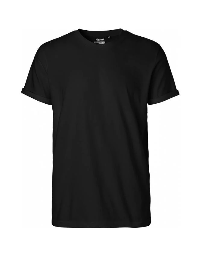 Neutral O61001 Getailleerd T-shirt Heren – Black