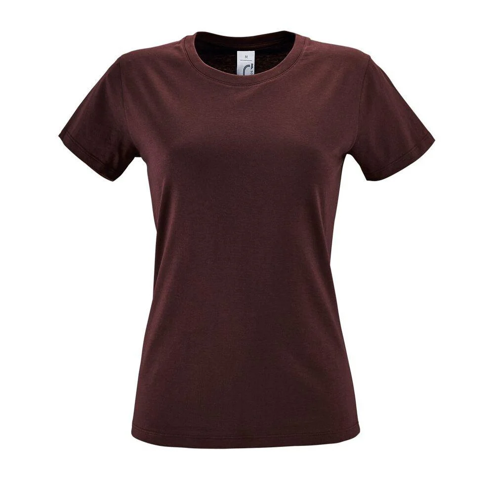 SOL'S 01825 Regent T-shirt Dames – Bourgondië